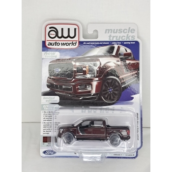 Auto World 1:64 Ford F-150 Lariat 2020 magma red